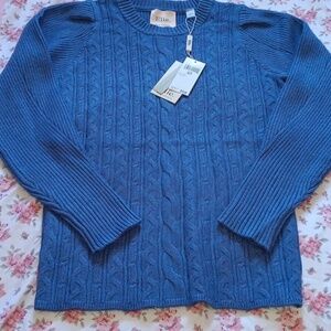 Blue sweater size XS Elie sweater woman xs